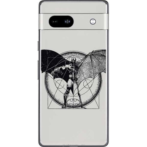 DC Comics Batman Skeleton diagram Art Google Pixel 7a Skin